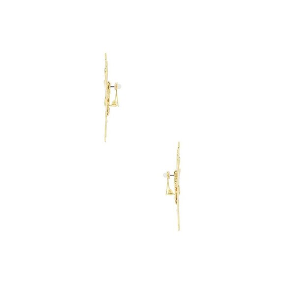 NWT Rowen Rose Gold Sunburst Earrings - Picture 3 of 12